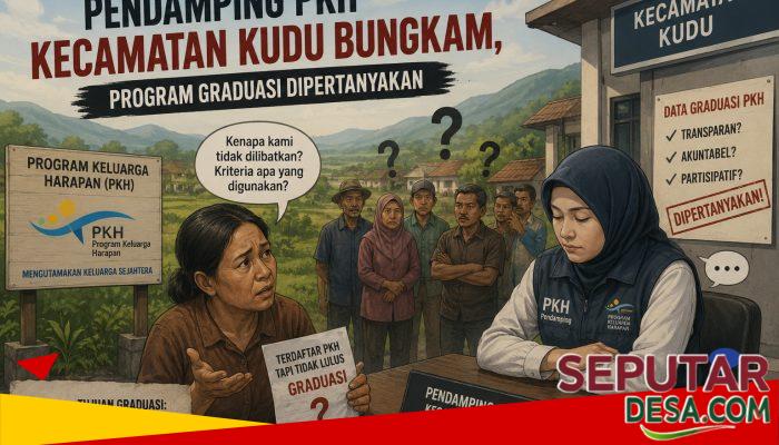 Pendamping PKH Kecamatan Kudu Bungkam, Program Graduasi Dipertanyakan