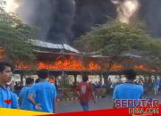 Dua Pekerja Alami Luka Bakar Akibat Kebakaran Hebat di Kawasan Pabrik PT Arami Jaya