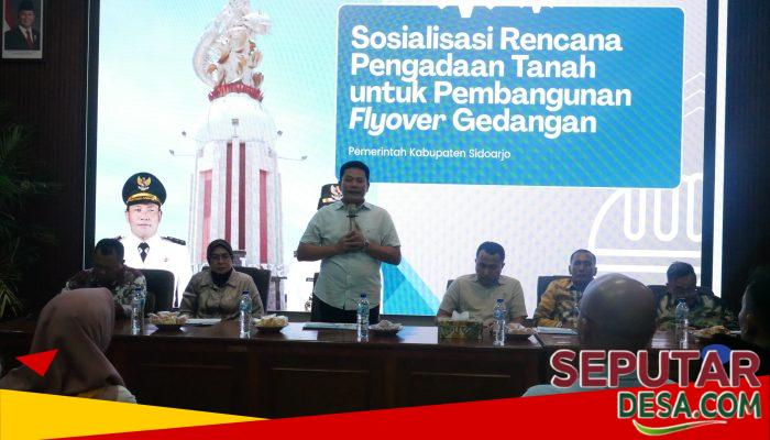 Pemkab Sidoarjo Kebut Pembebasan Lahan Flyover Gedangan Target Akhir 2026, Bupati Garansi Bebas Pajak dan Tanpa Makelar!