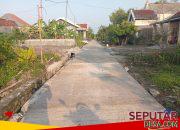 Pemerintah Desa Pojokulon Selesaikan Pembangunan Rabat Beton Jalan Lingkungan Program Desa Mantra 2026