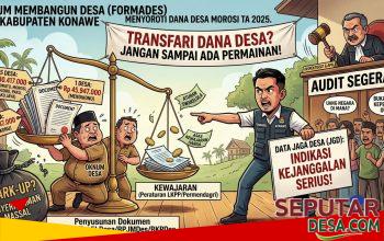 DPC FORMADES Konawe Soroti Dugaan Kejanggalan Anggaran Penyusunan Dokumen Desa 2025 di Kecamatan Morosi