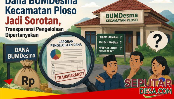 Dana BUMDesma Kecamatan Ploso Jadi Sorotan, Transparansi Pengelolaan Dipertanyakan