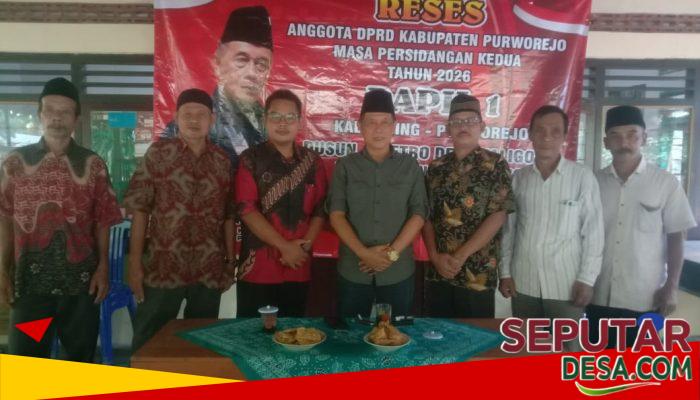 Reses DPRD Purworejo di Dusun Jeketro Berlangsung Hangat, Warga Sampaikan Aspirasi Secara Langsung