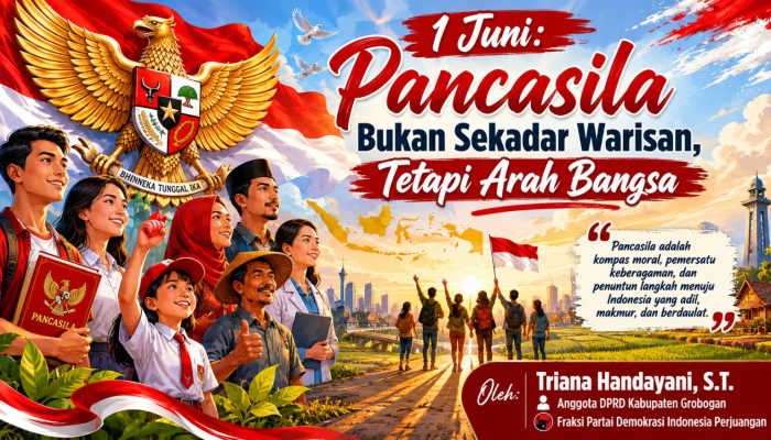 1 Juni: Pancasila Bukan Sekadar Warisan, Tetapi Arah Bangsa