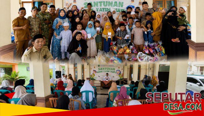 Wujud Kepedulian Sosial, Babinsa Pandaan Dampingi Santunan Anak Yatim di Kutorejo