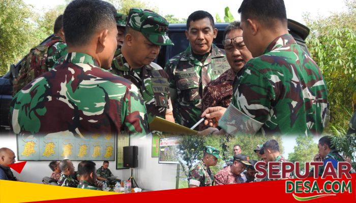 Waasrendam V/Brawijaya Tinjau Lahan Rencana Pembentukan Batalyon TP di Pasuruan, Dandim 0819 Dampingi Langsung
