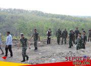 Dandim Grobogan Dampingi Tim Kemenhan RI Survei Lokasi Pembangunan Yin TP di Kalimaro 
