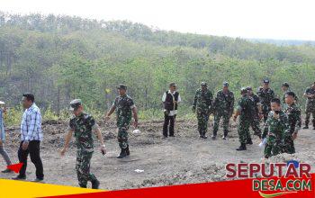 Dandim Grobogan Dampingi Tim Kemenhan RI Survei Lokasi Pembangunan Yin TP di Kalimaro 