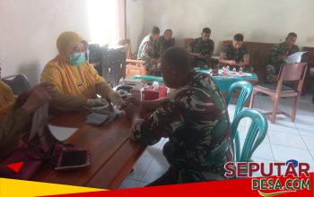 Jaga Kesiapan Prajurit, Anggota Koramil Pohjentrek Jalani Pemeriksaan Kesehatan dan Edukasi K3