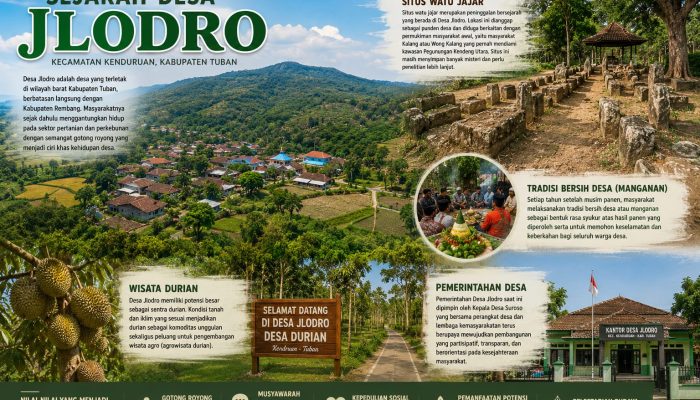 Desa Jlodro dalam Lintasan Sejarah, Pertanian, dan Budaya Lokal