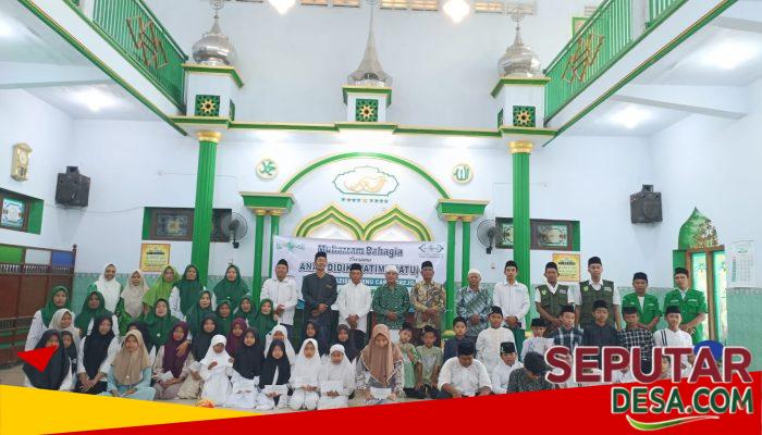 NU Care Lazisnu PRNU Carangrejo Gelar Muharram Bahagia, Santuni 46 Anak Yatim dan Piatu