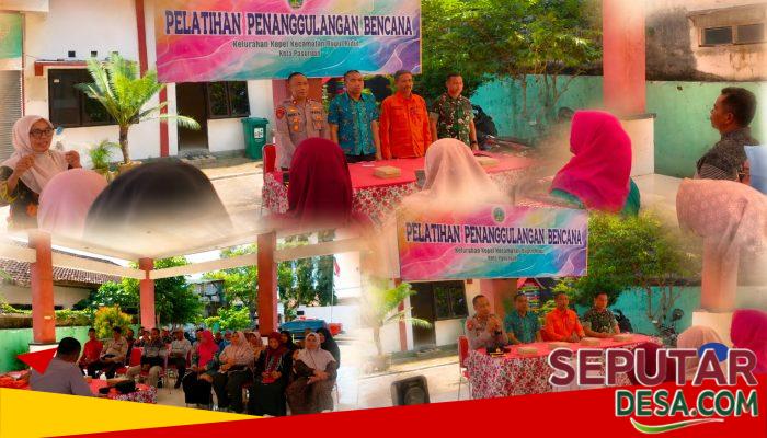 Perkuat Kesiapsiagaan Warga, Koramil 0819/01 Kota Dukung Pelatihan Penanggulangan Bencana