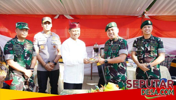 Dandim 0819/Pasuruan Dampingi Pangdivif 2 Kostrad Resmikan Jembatan Perintis Garuda