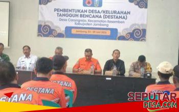 Desa Carangrejo Bentuk Desa Tangguh Bencana, Perkuat Kesiapsiagaan Masyarakat Hadapi Risiko Bencana