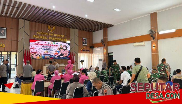 Menyambut Hari Bhayangkara ke-80 Tahun 2026, Polres Purworejo Gelar Donor Darah