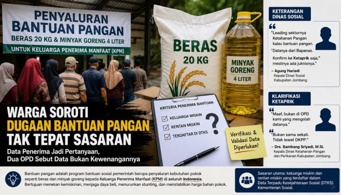 Warga Soroti Dugaan Bantuan Pangan Tak Tepat Sasaran, Data Penerima Jadi Pertanyaan