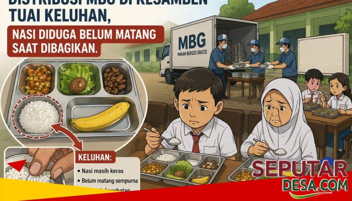 Distribusi MBG di Kesamben Tuai Keluhan, Nasi Diduga Belum Matang Saat Dibagikan
