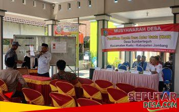 Pusoko Menang Telak, Terpilih sebagai Kepala Desa Antar Waktu Desa Sumberteguh