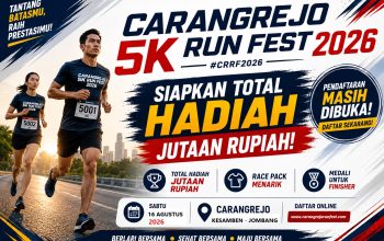 Carangrejo Run Fest 2026 Siapkan Total Hadiah Jutaan Rupiah, Pendaftaran Masih Dibuka