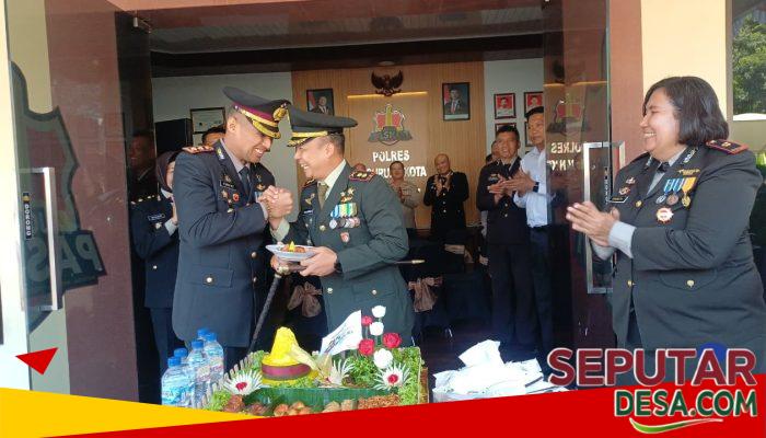 Dari Kodim untuk Bhayangkara, Surprise Dandim 0819 Pasuruan Jadi Simbol Eratnya Sinergitas TNI-Polri
