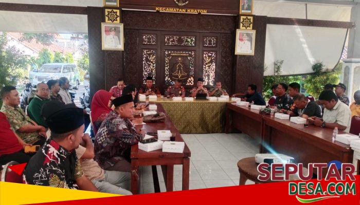 Koramil 0819/03 Kraton Siap Dukung Perayaan HUT ke-81 RI, Batituud Hadiri Rapat PHBN