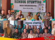 Rembuk Stunting Desa Bulukandang, Babinsa Tegaskan Komitmen Wujudkan Generasi Sehat