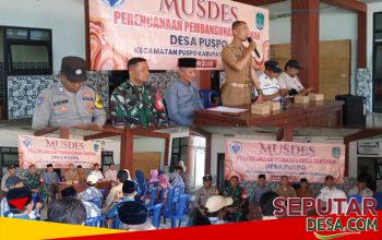 Serda Muzaki Hadiri Musdes, Perkuat Sinergi Bangun Desa Puspo