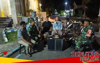 Babinsa Sertu Arif Sugianto Sigap Patroli Siskamling, Warga Bernapas Lega