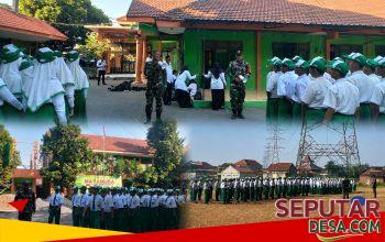 Tanamkan Disiplin dan Cinta Tanah Air Sejak Dini, Babinsa Bulusari Bekali Siswa MIN 2 Pasuruan dengan LBB dan Bela Negara