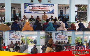 Dukung Perencanaan Pembangunan yang Partisipatif, Danramil Pohjentrek Hadiri Musrenbangdes