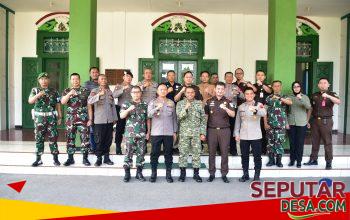 Perkuat Sinergitas, Dandim Terima Kunjungan Kapolres dan Kajari Grobogan