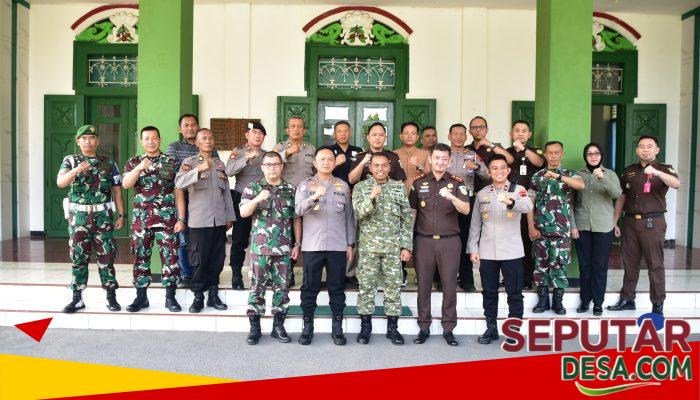 Perkuat Sinergitas, Dandim Terima Kunjungan Kapolres dan Kajari Grobogan