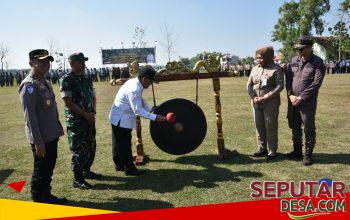 Satukan Langkah Membangun Negeri Dari Desa, Wakil Bupati Grobogan Pimpin Upacara Pembukaan TMMD Sengkuyung Tahap III Tahun 2026