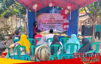 Yayasan Darur Rohmah Al Qomary Gelar Aksi Donor Darah dan Layanan Kesehatan Gratis, Warga Jengglong Timur Padati Lokasi