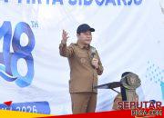 HUT ke-48 Perumda Delta Tirta, Bupati Subandi Soroti Cakupan Layanan dan Tingkat Kebocoran Air yang Masih Tinggi