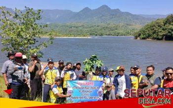 Peduli Kelestarian Sumber Air, GP3A Daerah Irigasi Jengkelok Tanam Pohon Bersama UPB Kuningan