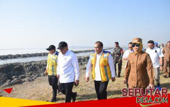 Tinjau Luberan Lumpur di Titik P10D Porong, Wabup Mimik Idayana Desak PPLS Hadirkan Solusi Konkret