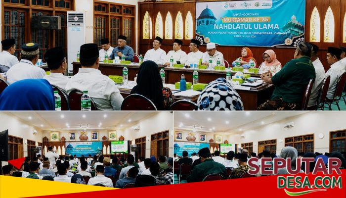 OC Muktamar Ke-35 NU Tancap Gas, Gus Ipul Matangkan Persiapan Hajatan Akbar Nahdliyin di Tambakberas