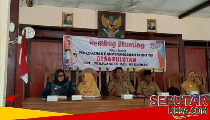 Pemdes Pulutan Perkuat Upaya Cegah Stunting, Empat Program Prioritas Disepakati dalam Rembug Desa