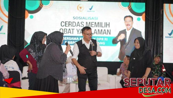 Komisi IX DPR RI Bersama BBPOM Semarang Gelar Sosialisasi Cerdas Memilih Obat yang Aman, Edy Wuryanto: Masyarakat Harus Jadi Konsumen Cerdas