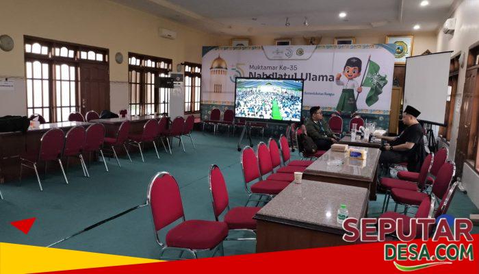 Di Tengah Panasnya Muktamar NU ke-35, Media Center Jadi Basis Gerak Jurnalis di Tambakberas