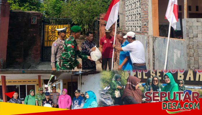 Merah Putih Berkibar Serentak di Bangil, TNI-Polri dan Pemerintah Kecamatan Ajak Warga Sambut HUT ke-81 RI dengan Semangat Persatuan