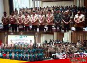Lepas Kontingen Jambore Nasional XII 2026, Danramil Pandaan: Pramuka Bentuk Generasi Tangguh dan Berkarakter