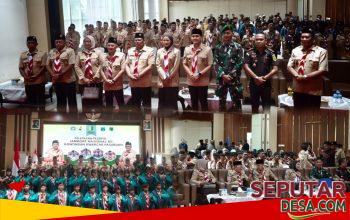 Lepas Kontingen Jambore Nasional XII 2026, Danramil Pandaan: Pramuka Bentuk Generasi Tangguh dan Berkarakter