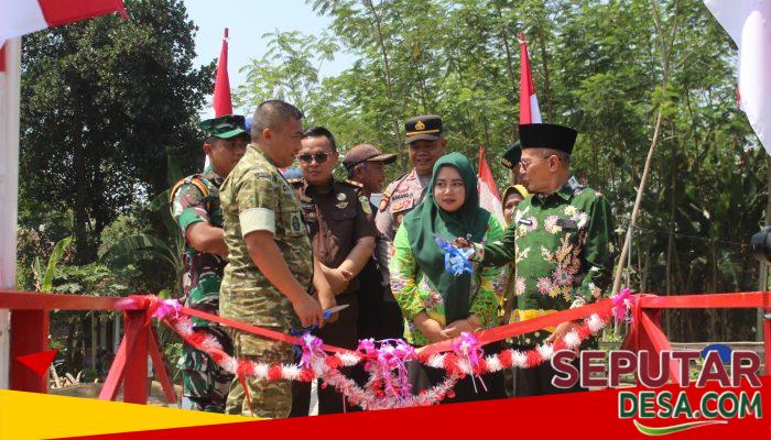 Kasdim Dampingi Kasrem 083/Bdj Vidcon Launching 2.500 Jembatan Garuda dan 300 Titik Air Bersih, Wujud Nyata Negara Hadir untuk Rakyat