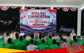 Malam Tirakatan HUT ke-81 RI di Kesamben, Perkuat Persatuan dan Semangat Pelayanan Masyarakat