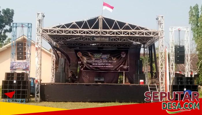 Nguntir Bareng Desa Pulutan, Semarakkan HUT ke-81 Kemerdekaan RI