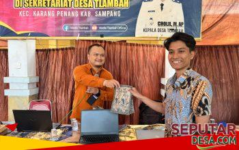 Dedikasi Tanpa Batas, Syaiful Bahri Dinobatkan Sebagai Pengawas Sensus Ekonomi Terbaik Se Kecamatan Karangpenang