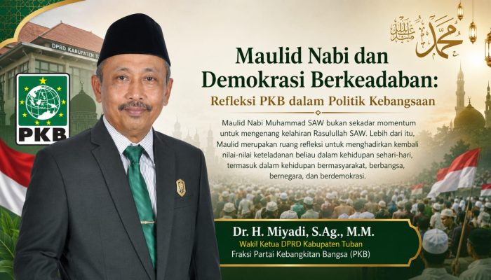 Maulid Nabi dan Demokrasi Berkeadaban: Refleksi PKB dalam Politik Kebangsaan