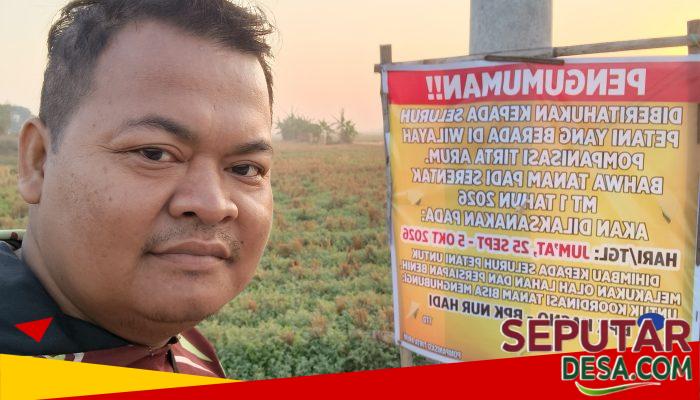 Percepatan Masa Tanam MT I 2026, Petani Desa Jatilor Siap Tanam Serentak